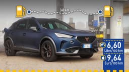 Cupra Formentor 2.0 TSI (2021) im Verbrauchstest Cupra Formentor 2.0 TSI (2021) im Verbrauchstest