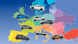 Le auto che piacciano di più agli europei, la classifica per Paese Le auto che piacciano di più agli europei, la classifica per Paese