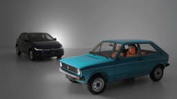 Volkswagen Polo L (1975) Ozeanicblau Volkswagen Polo L (1975) Ozeanicblau