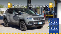 Jeep Compass (2021) im Verbrauchstest Jeep Compass (2021) im Verbrauchstest