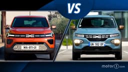 Dacia Spring (2024) vs. Dacia Spring (2022) Dacia Spring (2024) vs. Dacia Spring (2022)