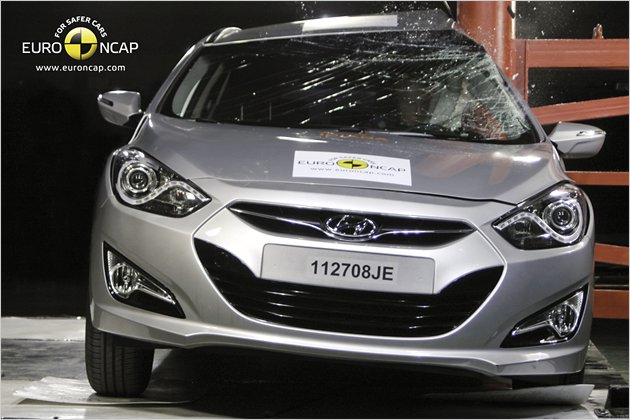 EuroNCAP August 2011: Neun Modelle gut, eines mit Schnitzer