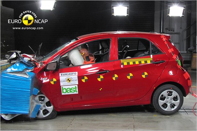 EuroNCAP August 2011: Neun Modelle gut, eines mit Schnitzer