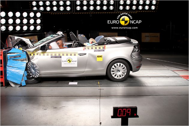 EuroNCAP August 2011: Neun Modelle gut, eines mit Schnitzer