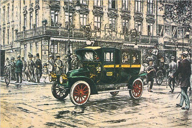 Hallo Taxi! Kraftdroschken aus aller Welt