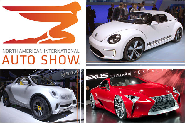 NAIAS 2012 Studien: Die automobile Zukunft der Hersteller