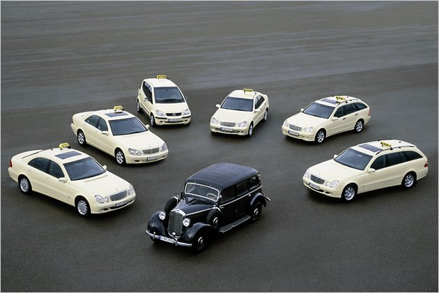 Von Stuttgart bis New York: Taxi-Kult weltweit
