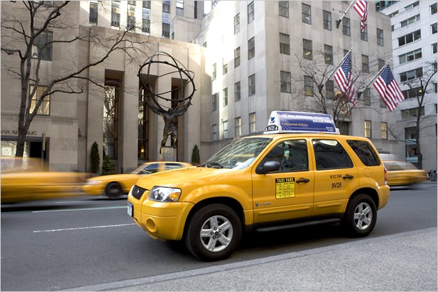 Von Stuttgart bis New York: Taxi-Kult weltweit