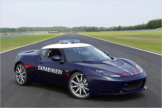 Die stärksten Polizeiautos der Welt