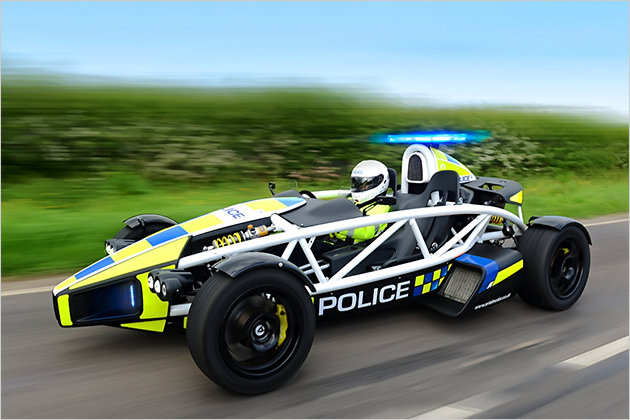 Die stärksten Polizeiautos der Welt