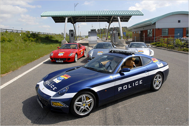 Die stärksten Polizeiautos der Welt
