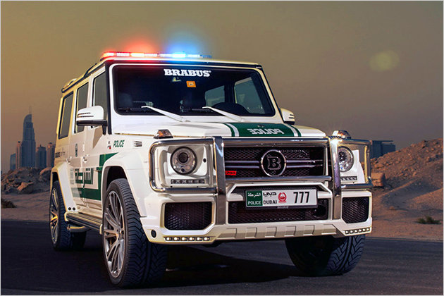 Die stärksten Polizeiautos der Welt