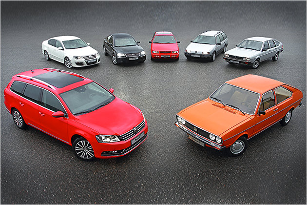 Die Geschichte des VW Passat: Bilder aus vier Jahrzehnten