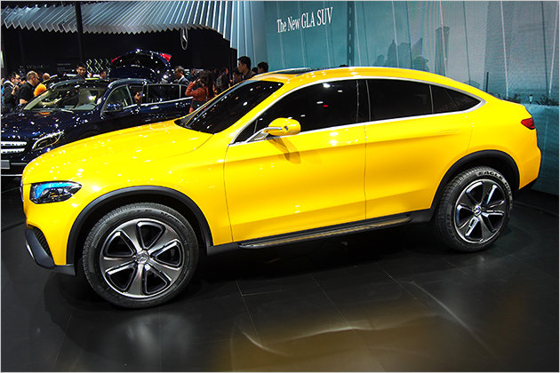 Mercedes GLC Coupé und Co: Das sind die Stars der Shanghai Motor Show 2015