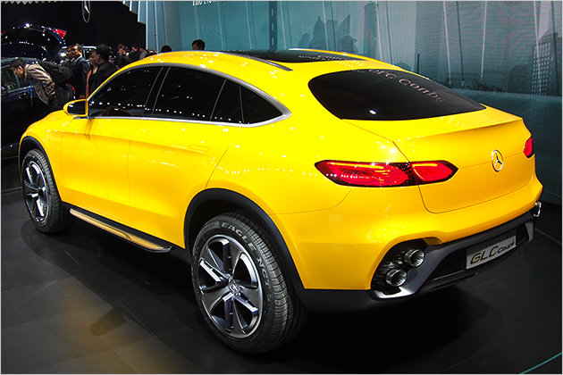 Mercedes GLC Coupé und Co: Das sind die Stars der Shanghai Motor Show 2015