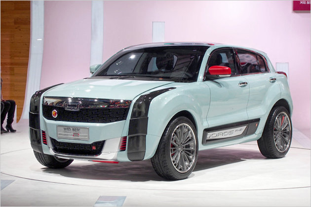 Shanghai Auto Show 2015: Die seltsamsten Exponate der chinesischen Autohersteller