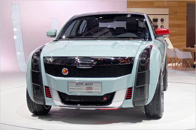 Shanghai Auto Show 2015: Die seltsamsten Exponate der chinesischen Autohersteller