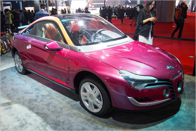 Shanghai Auto Show 2015: Die seltsamsten Exponate der chinesischen Autohersteller