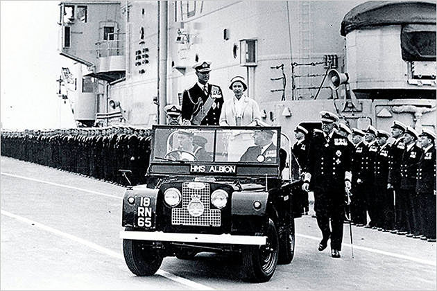 Range-Rover-Paradefahrzeug für Queen Elizabeth II plus Bildergalerie vom royalen Fuhrpark