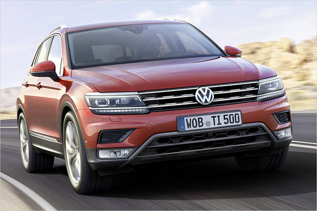 Der neue VW Tiguan und seine SUV-Rivalen im ersten Daten-Check