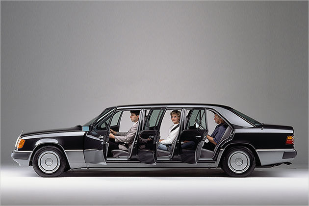 Im Zeichen des E: Die Geschichte der Mercedes E-Klasse in Bildern