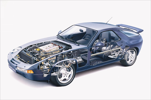 Porsche 928 Geschichte 40Jahre Modelle