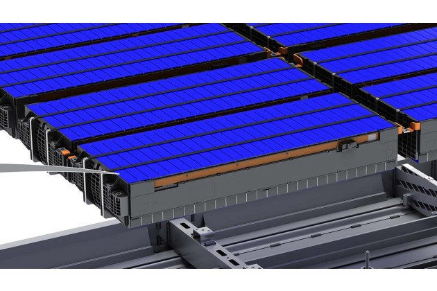 Audi A2 E tron 2026 die Batterie Bildausschnitt