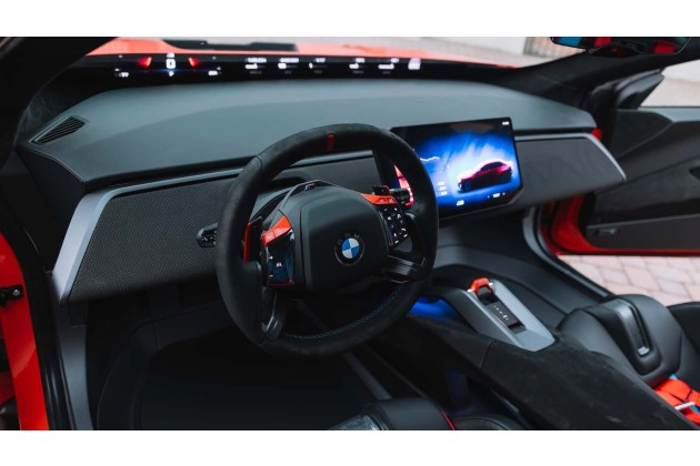 BMW M Concept Neue Klasse in Monterey