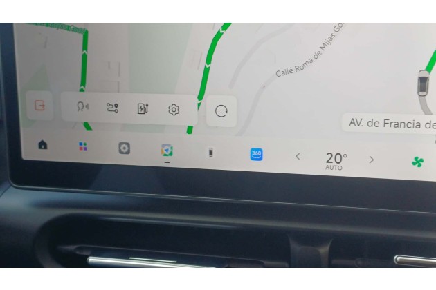 Leapmotor B03X ProMax Design 2027 Manche Icons wie das kleine Auto in der Mitte ist so klein dass man sie mit der Lupe betrachten muss
