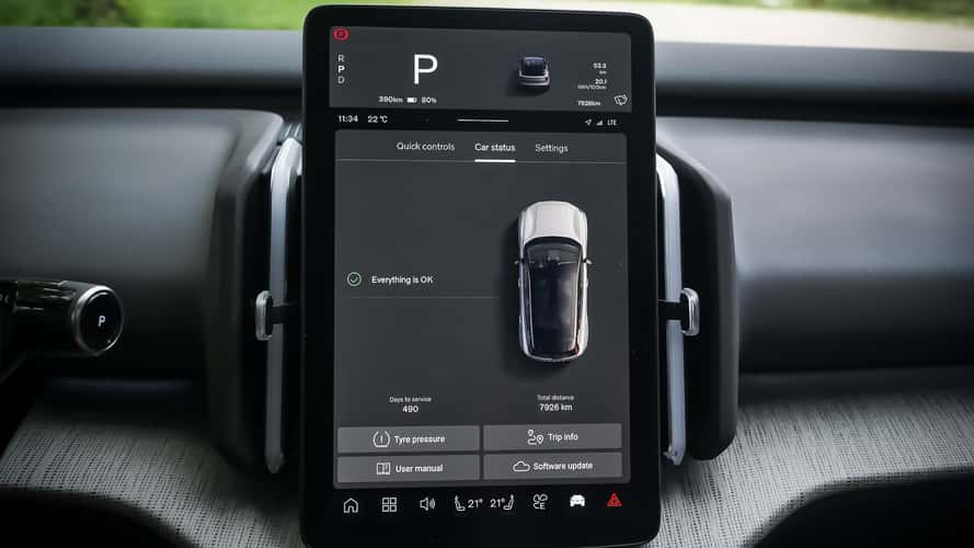 Volvo EX30 Single Extended Range Ultra (2024) in Moss Yellow im Test