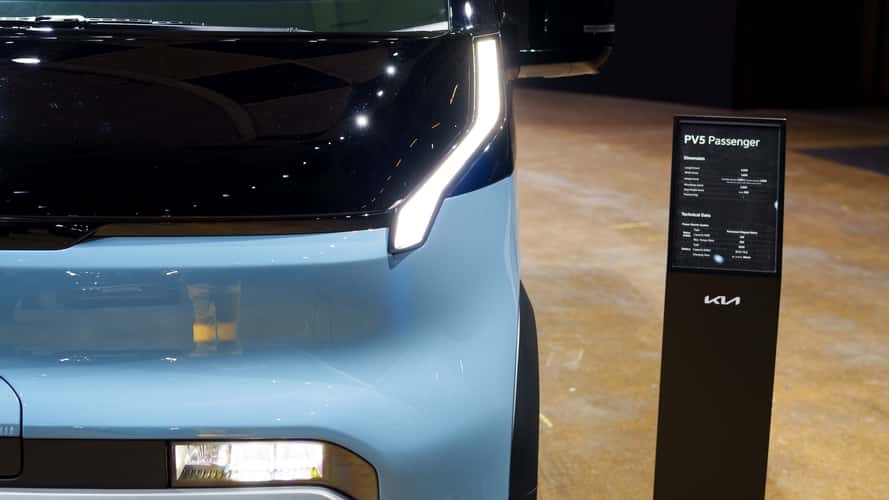 Kia PV5 (Live-Bilder vom Kia EV Day 2025)