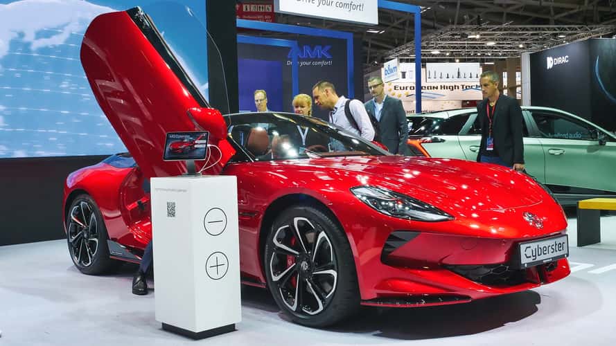 MG Cyberster auf der IAA Mobility 2023