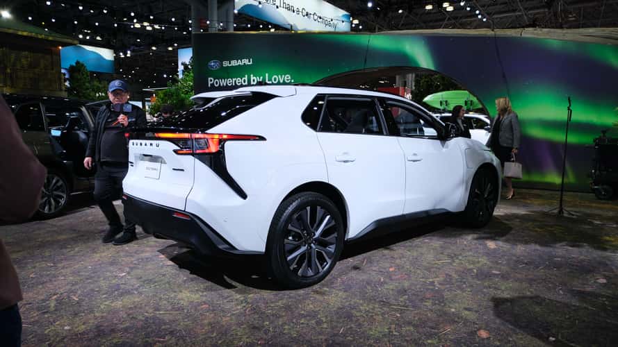 Subaru Solterra (2026, Live-Fotos von der Messe)
