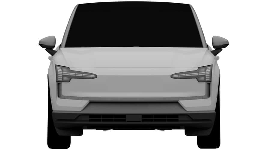 Volvo EX30 (geleakte Patentbilder)