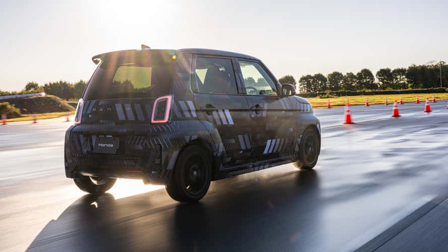 Honda Super One Prototyp Fahrt