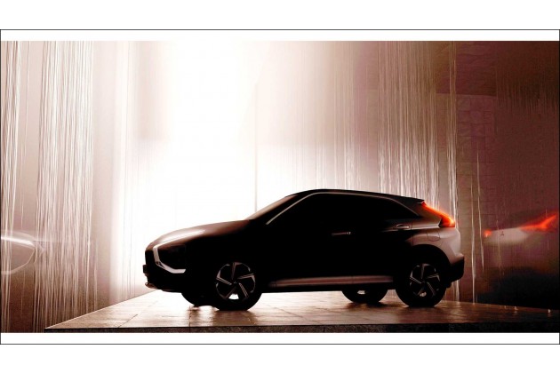 2022 Mitsubishi Eclipse Cross Teaser Modified