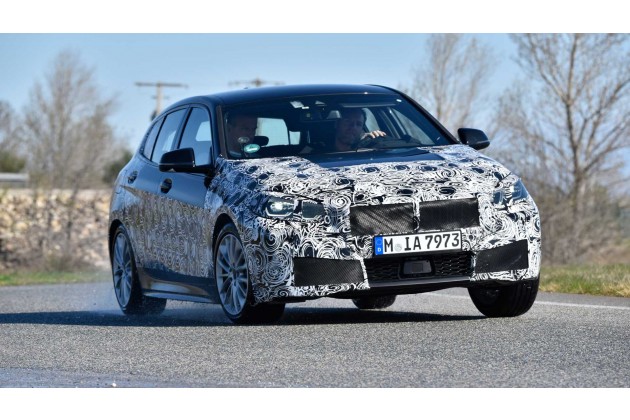 BMW 1er 2019 Erprobungsfahrt