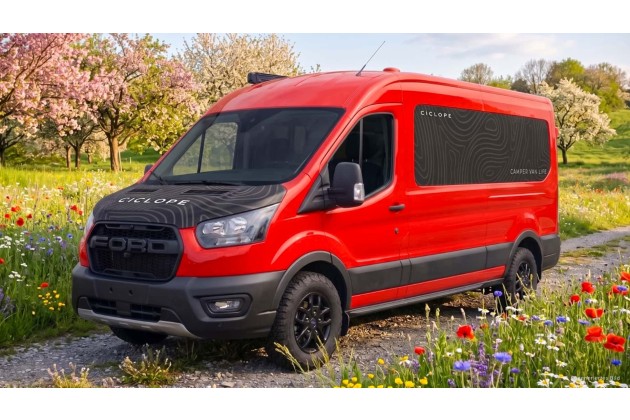 Ciclope Mencia 420 2026 auf Ford Transit