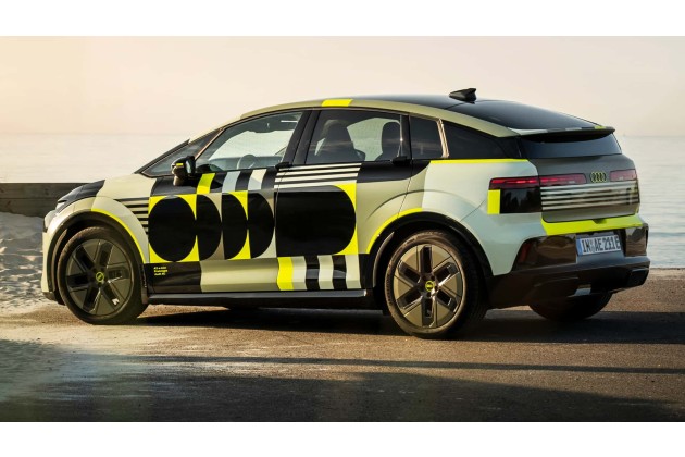 2027 Audi A2 E Tron Camouflaged Prototype