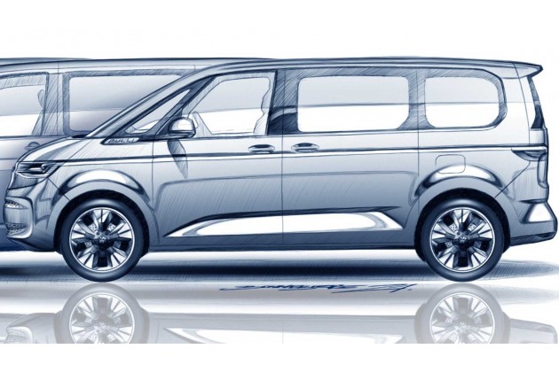 2022 Volkswagen T7 Multivan Teaser
