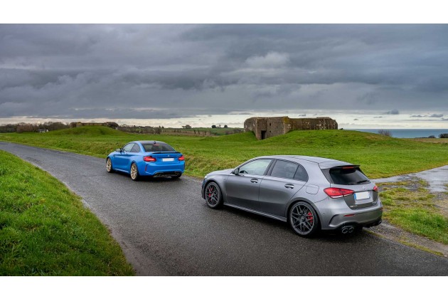 BMW M2 CS vs Mercedes AMG A 45 S