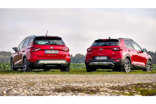 Vergleich Kia Stonic vs Seat Arona