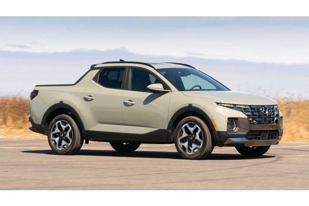 2022 Hyundai Santa Cruz Exterior Front Quarter