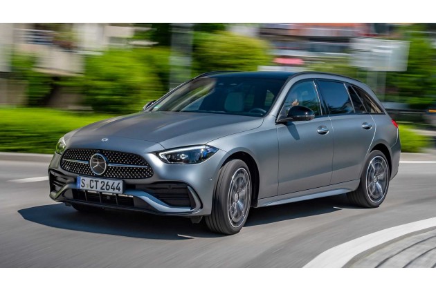 Mercedes C Klasse C300d T Modell 2021 im Test