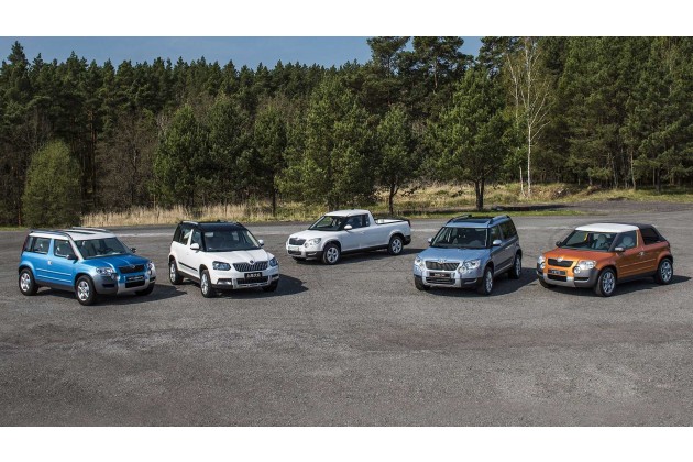 Skoda Yeti 2005 und seine weniger bekannten Versionen