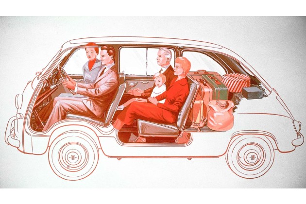 Fiat 600 Multipla 1956 1967
