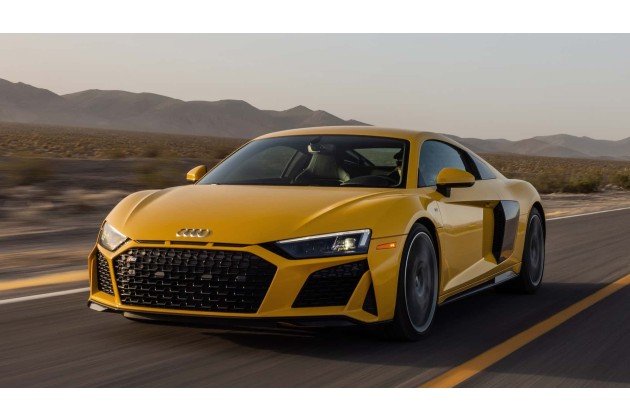 Audi R8 V 10 Vegas Yellow