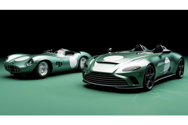 Aston Martin V12 Speedster DBR1 Specification Front Three Quarters