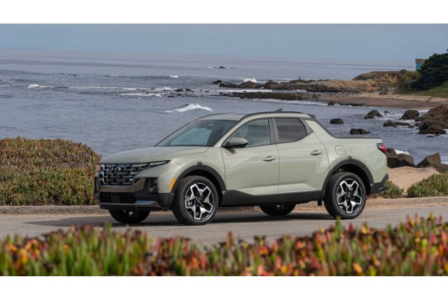 2022 Hyundai Santa Cruz Exterior Front Quarter