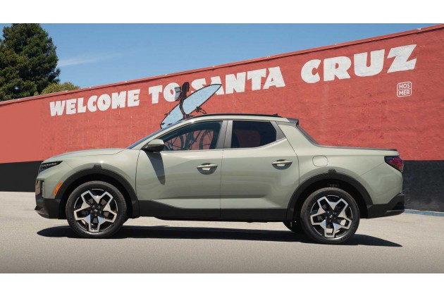 2022 Hyundai Santa Cruz Exterior Side Profile